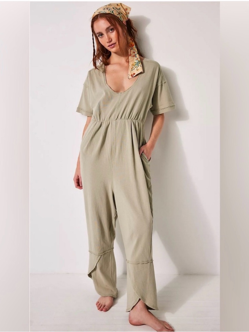 free people GOOD SIDE romper.  NWT